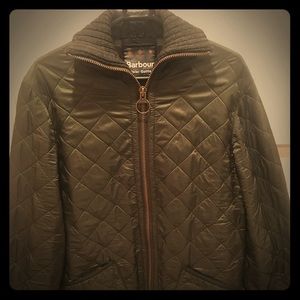 Women's Barbour polar quilt fleece lined